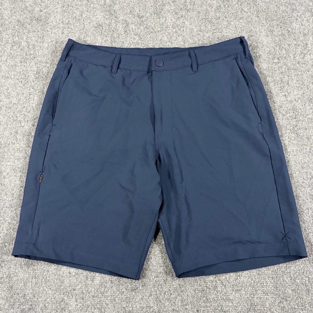 Cuts Shorts Mens 32 Blue Performance Stretch Technical Chino Golf Casual